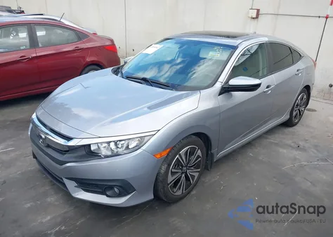 2016 Honda Civic Ex-L from USA, damaged, VIN 19XFC1F72GE213089